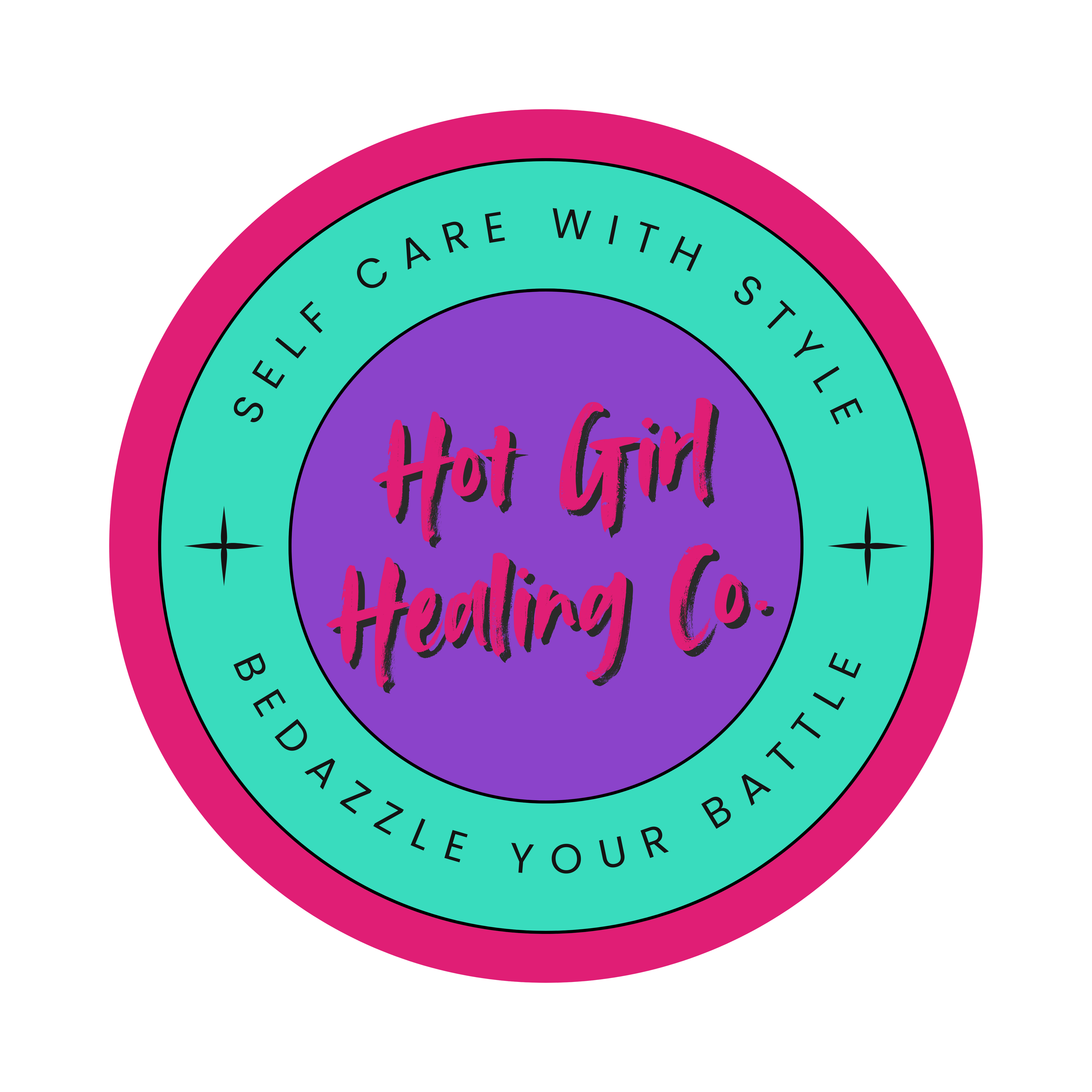 Hot Girl Healing Co. Sticker